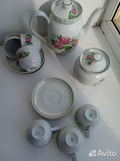 Кофейный сервиз СССР новый