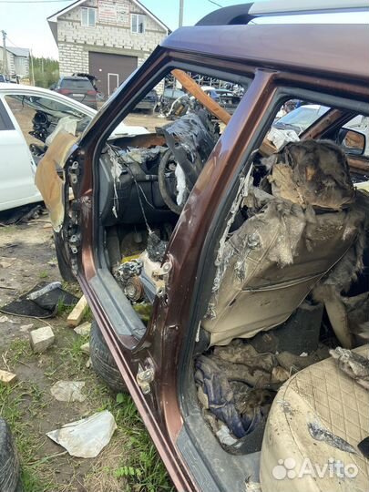 Передний левый порог со стойкой Kia Soul 1