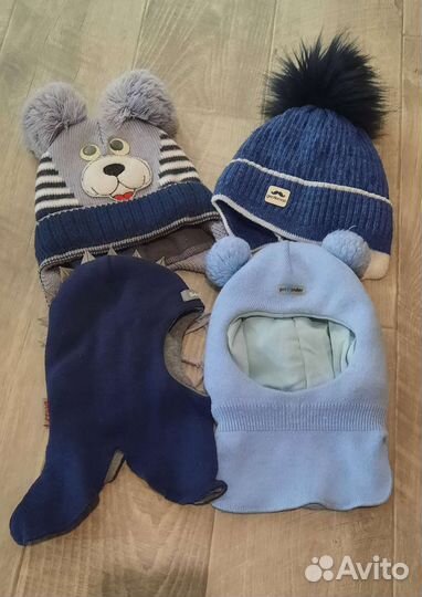 Шапки на мальчика 46 р