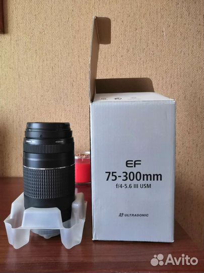 Объектив Canon EF 75-300mm f/4-5.6 III USM