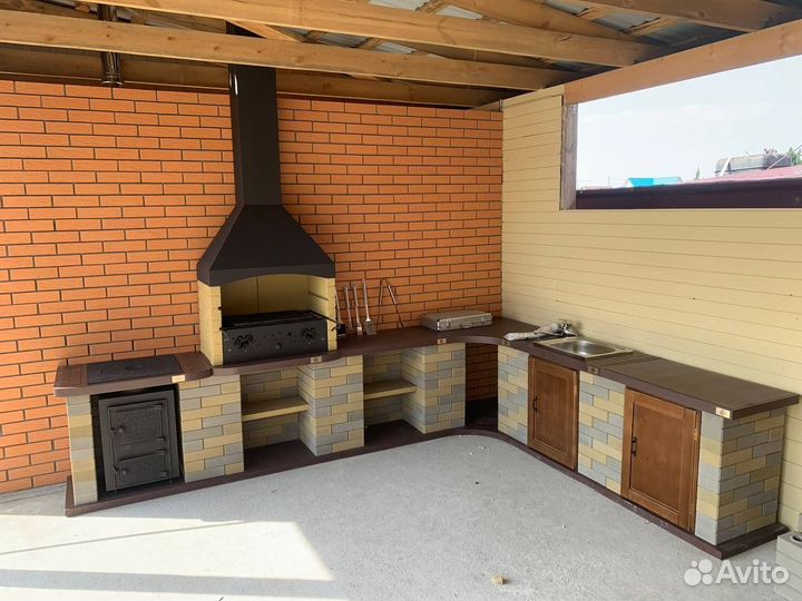 Модульные комплексы Барбекю. Мангал. Печь под Каза