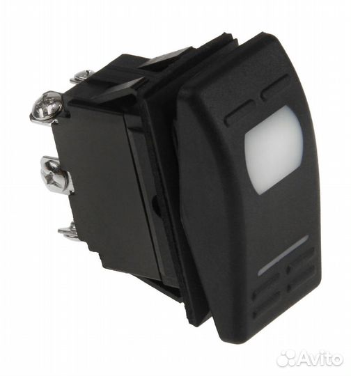 Переключатель трехпозиционный ON-OFF-ON 12В/16А 5Р