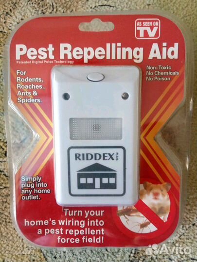 Отпугиватель тараканов грызунов Riddex