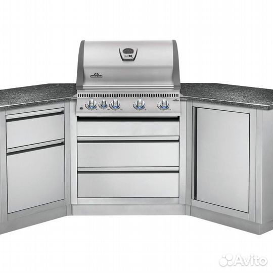 Встраиваемый газовый гриль Napoleon bilex-485