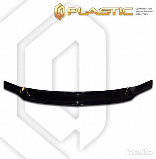 Дефлектор капота (Classic черный ) ваз LADA Largus