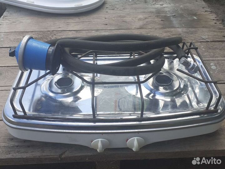 Настольная газовая плита 2 конфорки