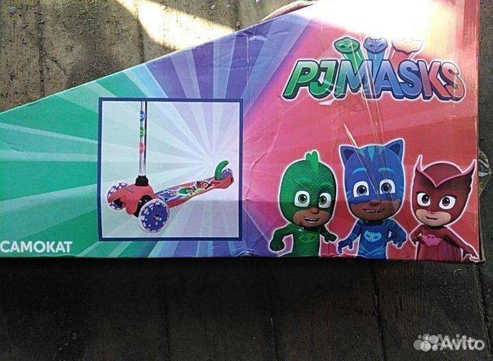 Самокат детский трехколесный бу