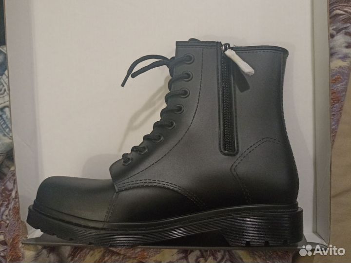 Резиновые Ботинки tendance, размер 38, черный