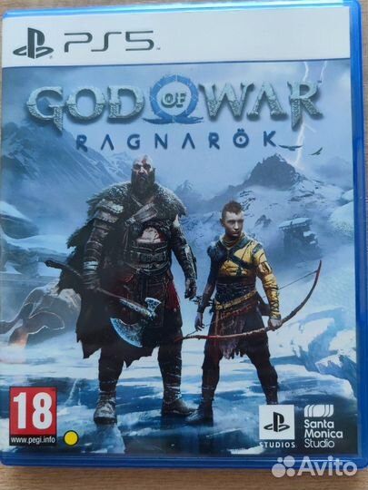 God of war ragnarok ps5 диск русская озвучка