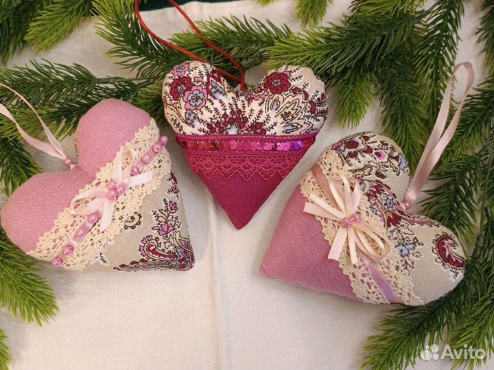 Игрушки ручной работы, текстиль