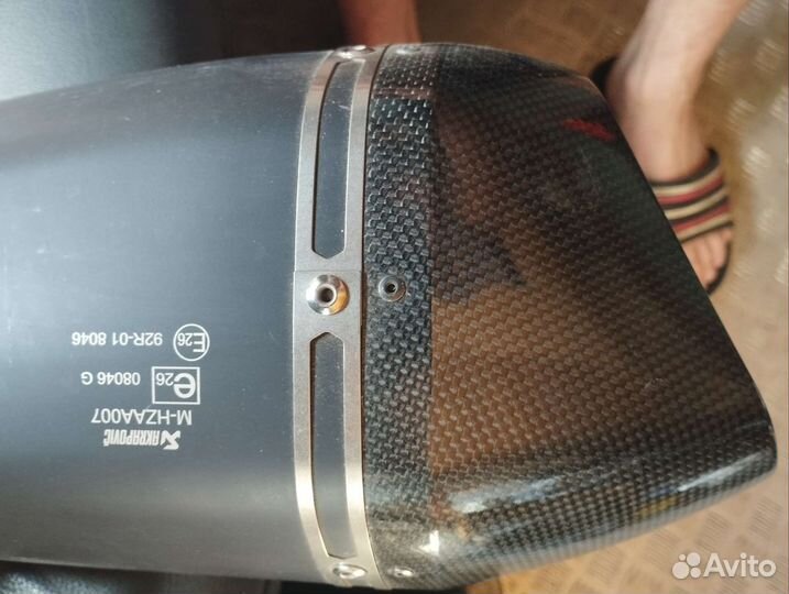 Глушитель на мотоцикл BMW F800GS