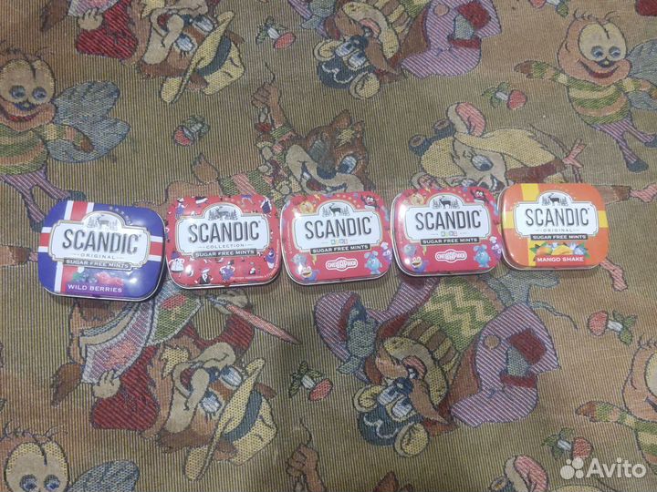 Коробочки от конфет scandic