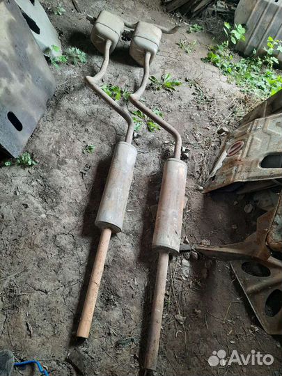 Глушитель Renault megane 2 scenic 2 1.6