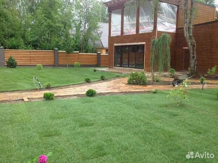 Укладка и продажа газона