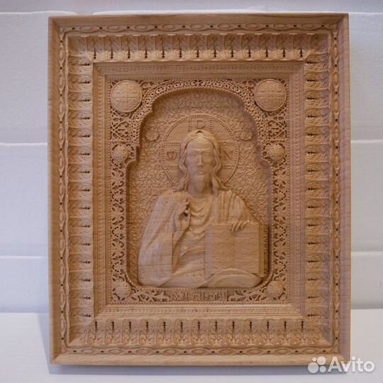 Икона резная (Бук)