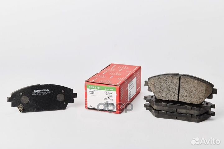 Колодки mazda 3 (BM) SM-BPJ269 SpeedMate