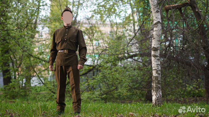 Костюм военный СССР мужской, женский