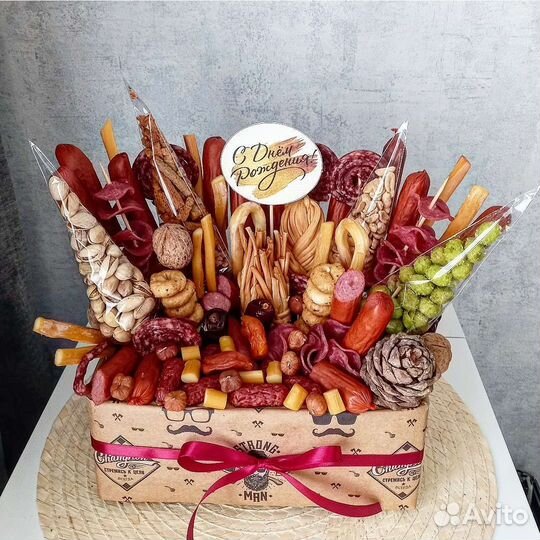 Съедобный букет мужской