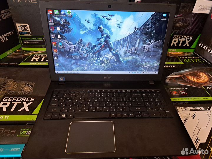 Средне игровой acer i3 6006u + 940mx + 12gb