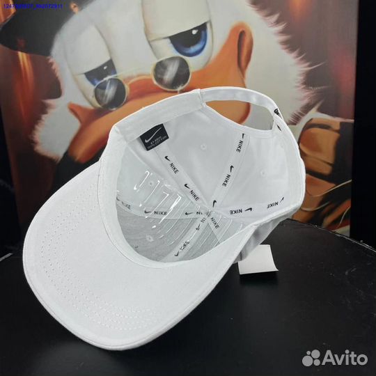 Белая бейсболка Nike (Арт.24357)