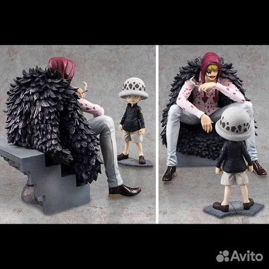 Portrait of Pirates Corazon & Law