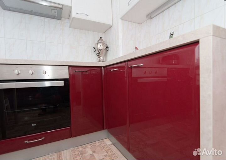 Кухня Красно-Белая напрямую от фабрики на заказ