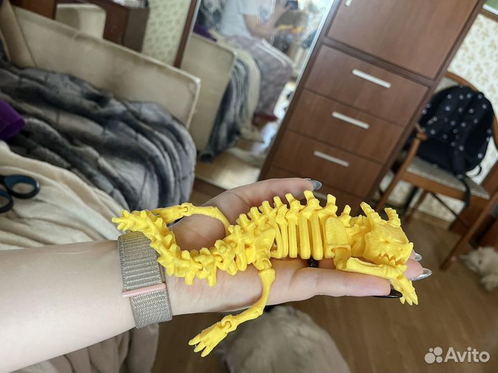 Скелет дракон подвижный