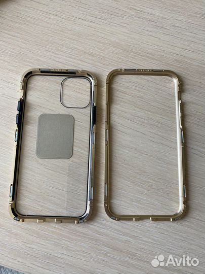 Металлический магнитный чехол iPhone 11pro