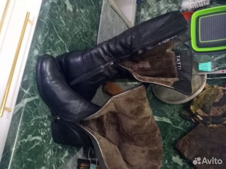 Сапоги зимние женские 39 новые
