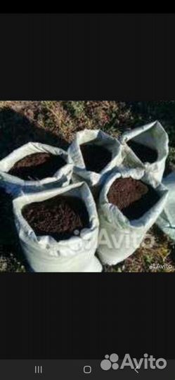 Перегной конский коровий