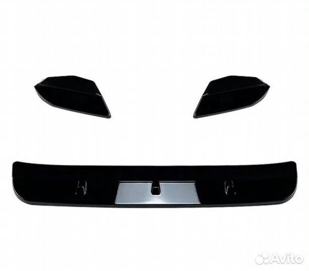 Сплиттер (губа) для BMW X3 G01, X4 G02 и x3m f97