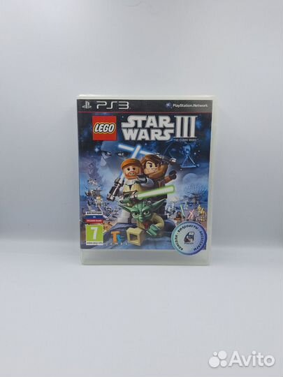 Lego Star Wars III The Clone Wars PS3 (б/у, англ.)