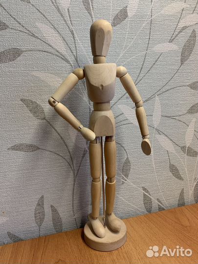 Деревянный человек для рисования