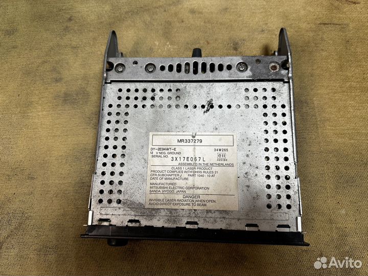 Магнитола штатная mitsubishi