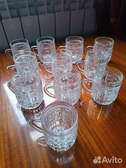 Набор хрустальных кружек СССР