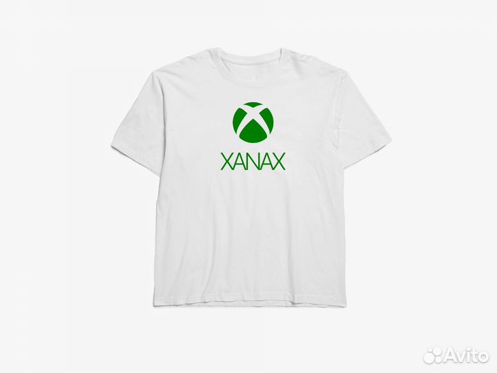 Футболка xbox xanax