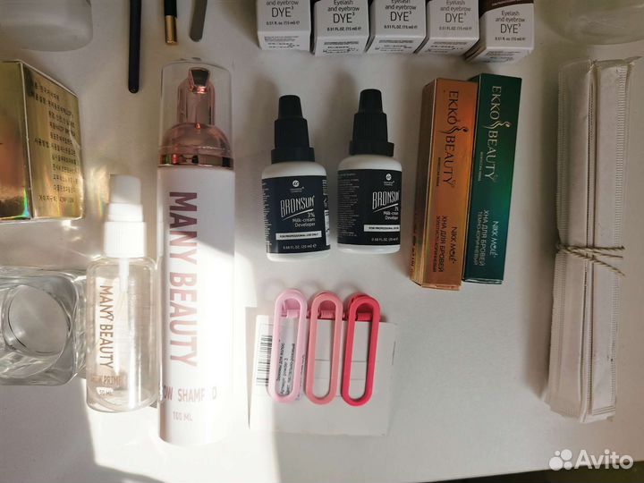 Набор для бровиста краска для бровей