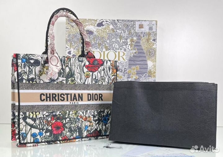 Сумка шоппер christian dior женская