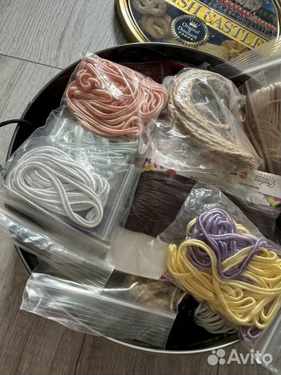 Ленты, шнуры, сутаж для творчества