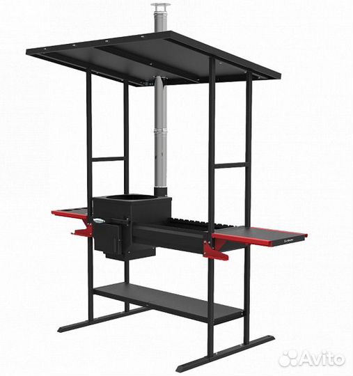 Печь-мангал Grillver Искандер Инклайн Эйр 400 NEW