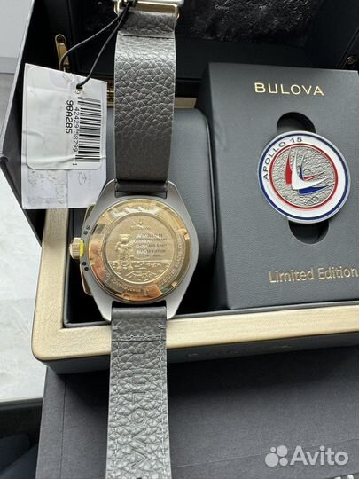 Новые часы Bulova Lunar Pilot Лимитка титан