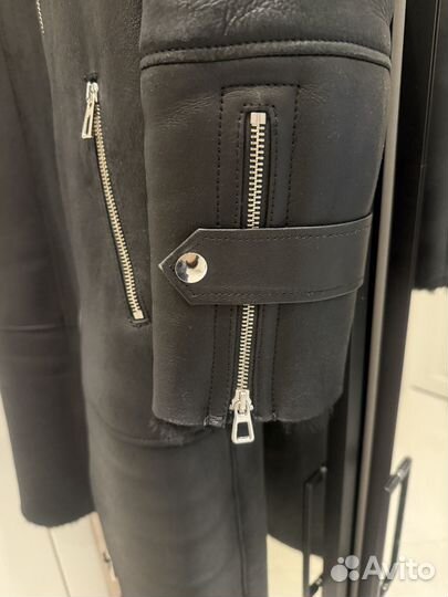 Дубленка женская удлиненная