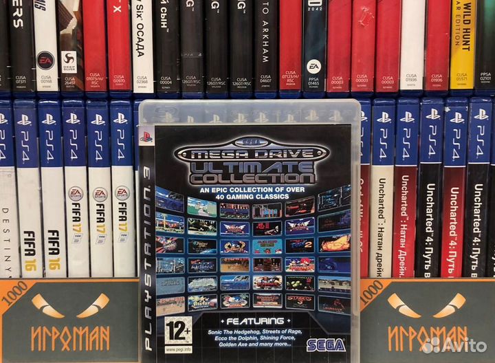 Игры PS3 Sega Mega Drive Ultimate Collection