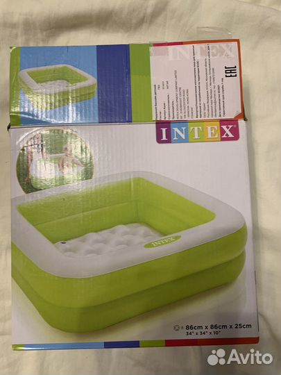 Intex Бассейн надувной «Малыш»