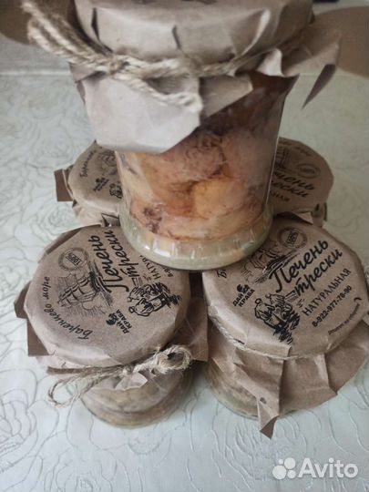 Печень трески в стекле по- Мурмански