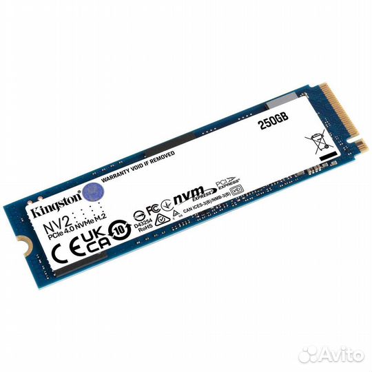 Внутренний SSD-накопитель 250Gb Kingston #367774