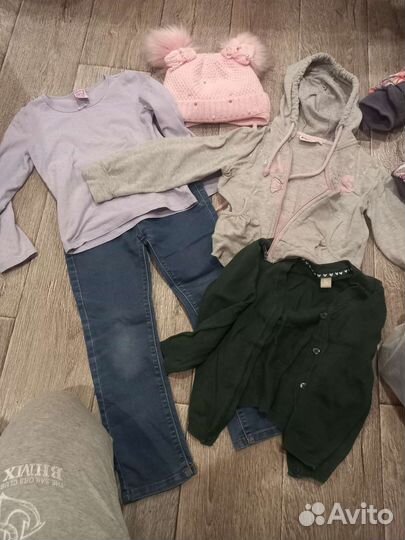 Детские вещи для девочки пакетом