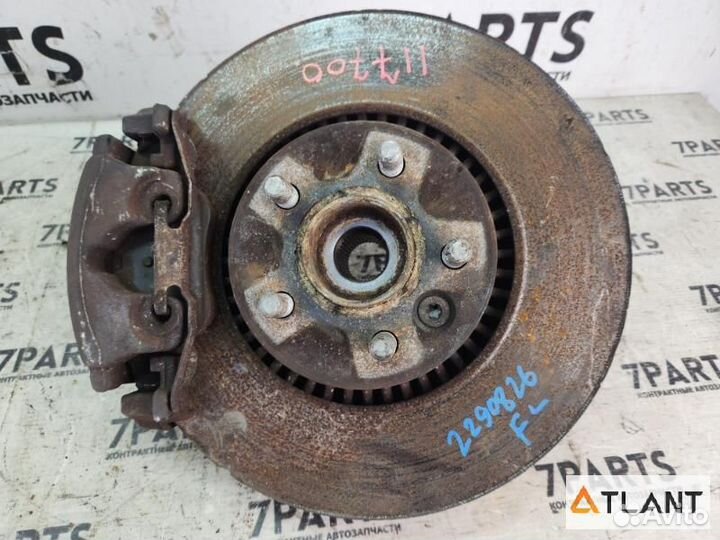 Ступица передняя левая land rover freelander