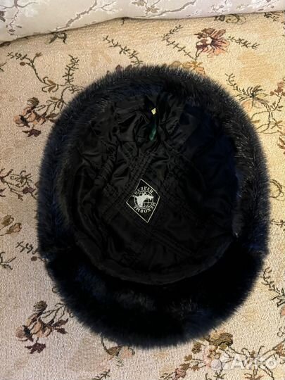 Норковая шапка мужская