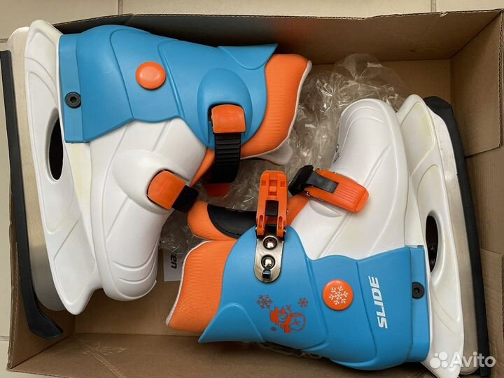 Коньки детские раздвижные 33 36